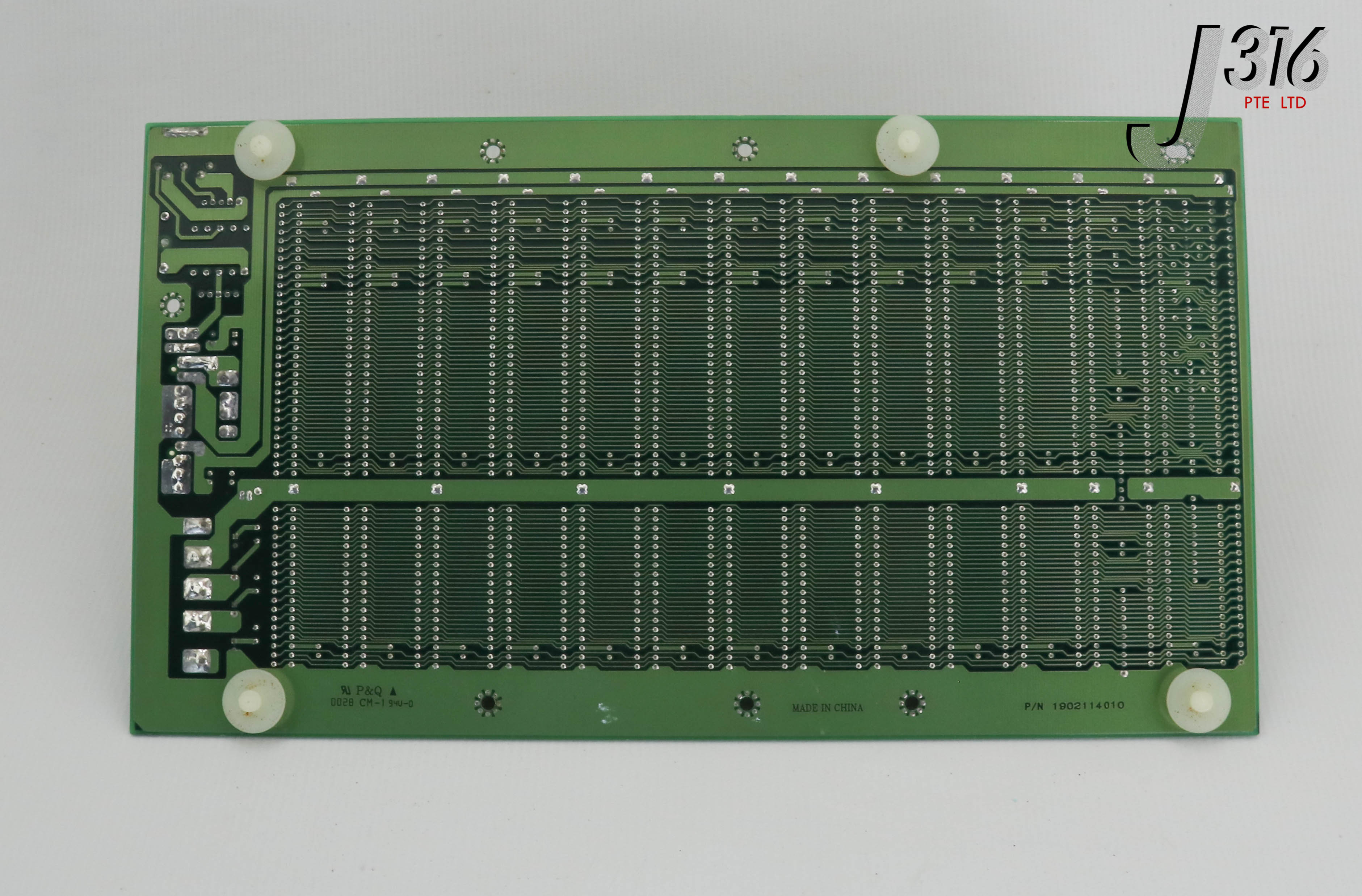 25161 ADVANTECH PCB PC BUS BACKPLANE P N 1902114010 PCA 6114